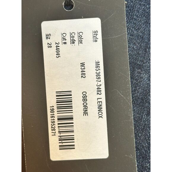 PAIGE Men's M653697-3402 Lennox Size 28 Blue Transcend Slim Fit Jeans NWT - Picture 12 of 14